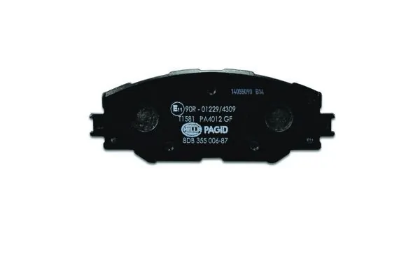 Передні тормозні колодки 8DB355006871 HELLA
