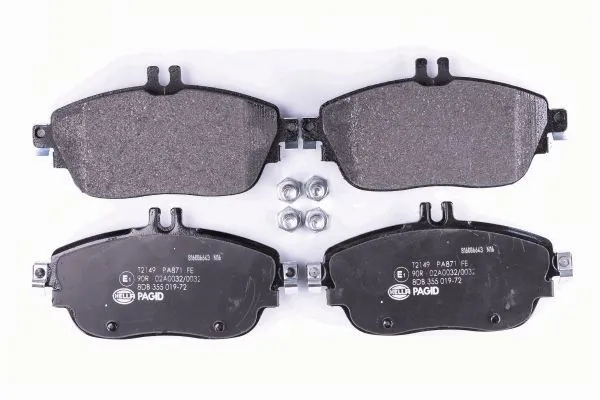 Тормозні колодки HELLA 8DB355019721