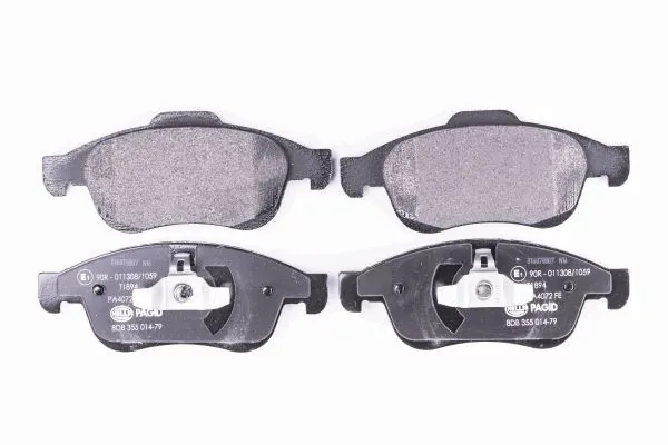 Купити 8DB355014791 HELLA Колодки гальмівні передні, дискові
