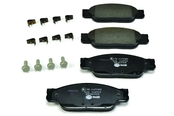 Тормозні колодки HELLA 8DB355018551