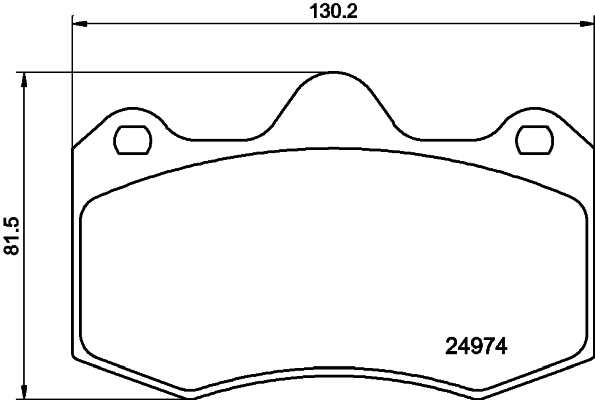  Передні тормозні колодки Seat Ibiza 4