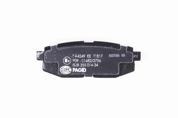 Купити 8DB355014341 HELLA Задні колодки