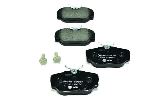 Задні гальмівні колодки 8DB355009541 HELLA