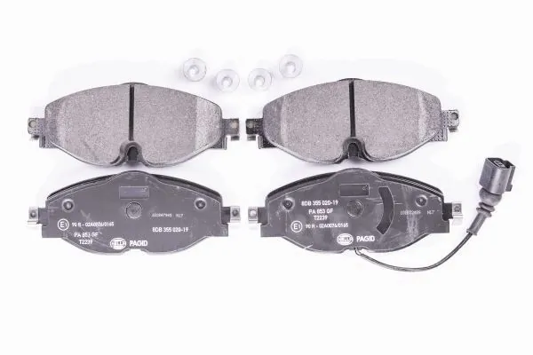 Купити 8DB355020191 HELLA Колодки гальмівні передні, дискові