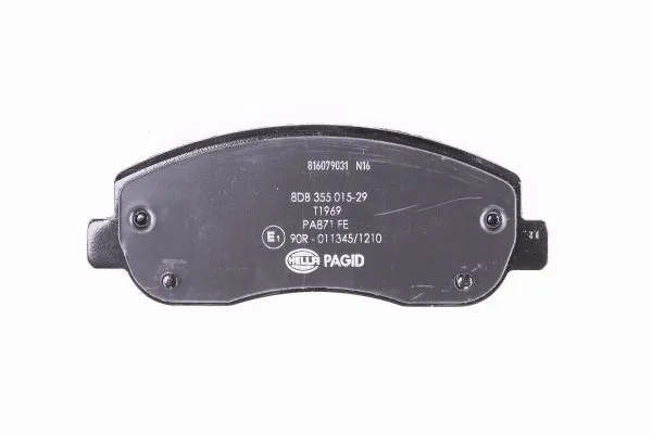 Купити 8DB355015291 HELLA Колодки гальмівні передні, дискові