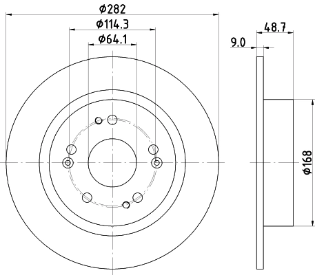 Гальмівні диски 83059032 R1 Concepts
