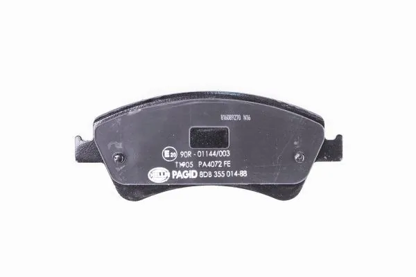 Купити 8DB355014881 HELLA Колодки гальмівні передні, дискові