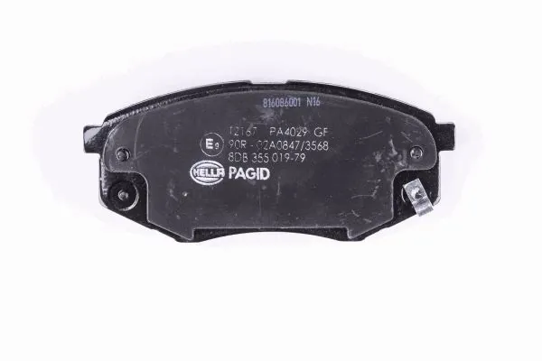Купити 8DB355019791 HELLA Колодки гальмівні передні, дискові