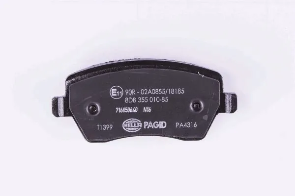 Купити 8DB355010851 HELLA Колодки гальмівні передні, дискові