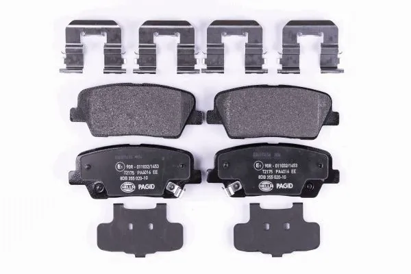 Купити 8DB355020101 HELLA Задні колодки