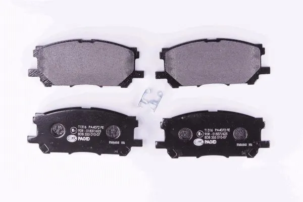 Тормозні колодки HELLA 8DB355010071