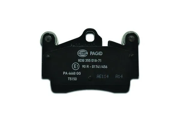 Купити 8DB355018711 HELLA Задні колодки