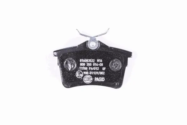 Задні гальмівні колодки 8DB355014081 HELLA