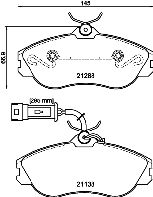 Гальмівні колодки BRP LP579 ціна, від 28.02 USD