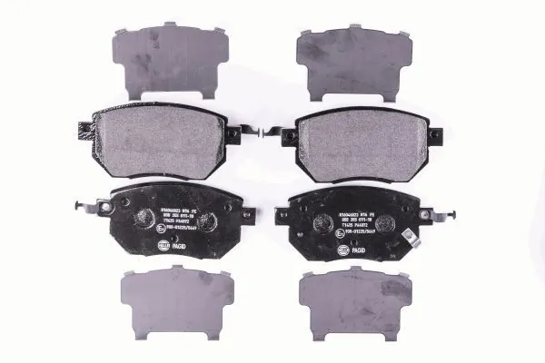 Тормозні колодки HELLA 8DB355011101