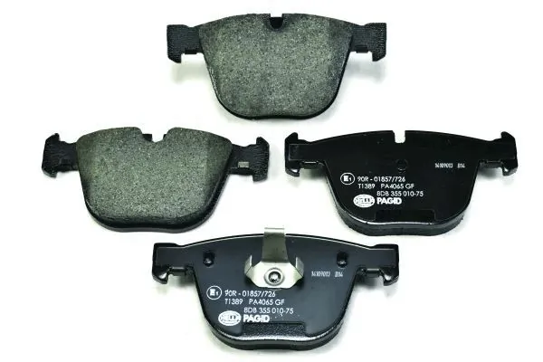 Задні дискові колодки HELLA 8DB355010751
