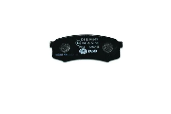 Задні гальмівні колодки 8DB355016831 HELLA