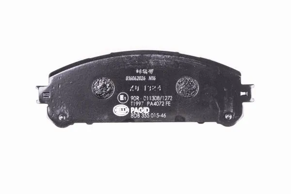 Тормозні колодки HELLA 8DB355015461