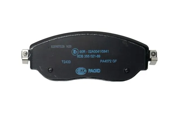 Передні тормозні колодки 8DB355021891 HELLA