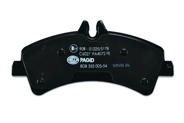 Задні гальмівні колодки 8DB355005541 HELLA