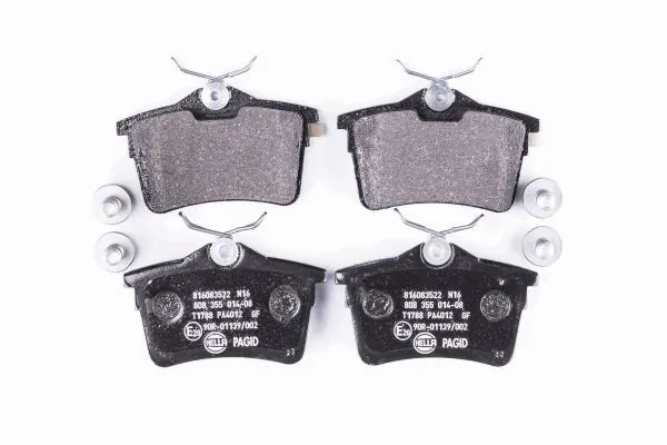 Купити 8DB355014081 HELLA Задні колодки