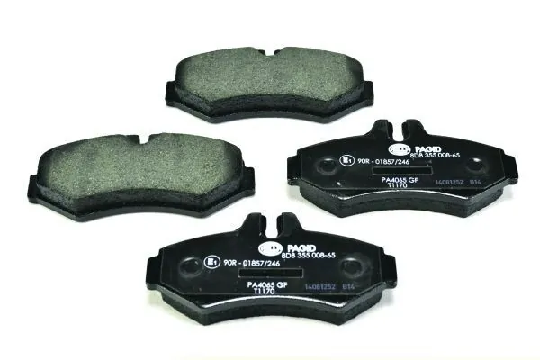 Задні дискові колодки HELLA 8DB355008651