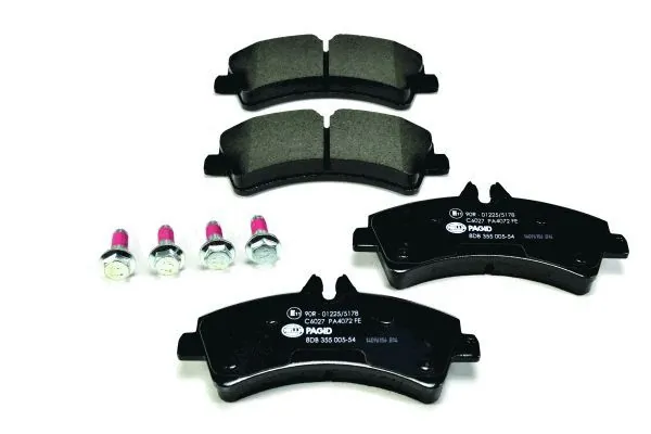 Купити 8DB355005541 HELLA Задні колодки