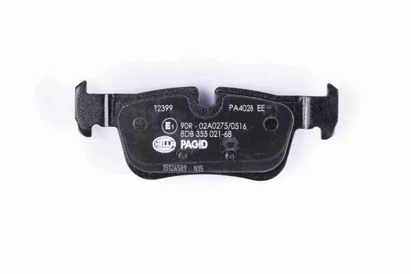 Задні дискові колодки HELLA 8DB355021681