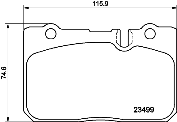 Купити 0446550161 Toyota Колодки гальмівні передні, дискові