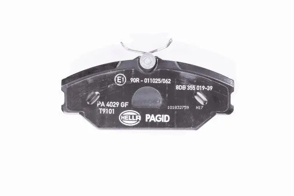 Тормозні колодки HELLA 8DB355019391
