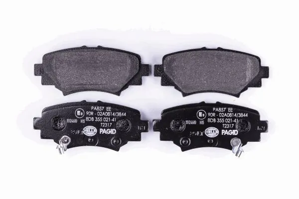 Купити 8DB355021411 HELLA Задні колодки