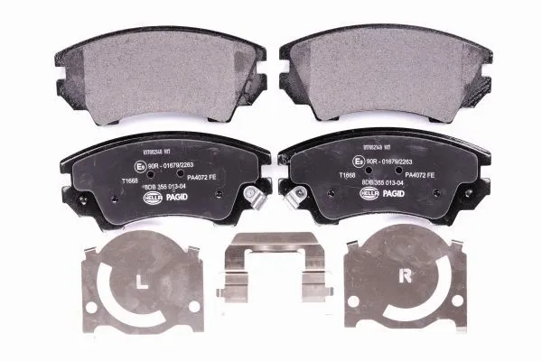 Купити 8DB355013041 HELLA Колодки гальмівні передні, дискові
