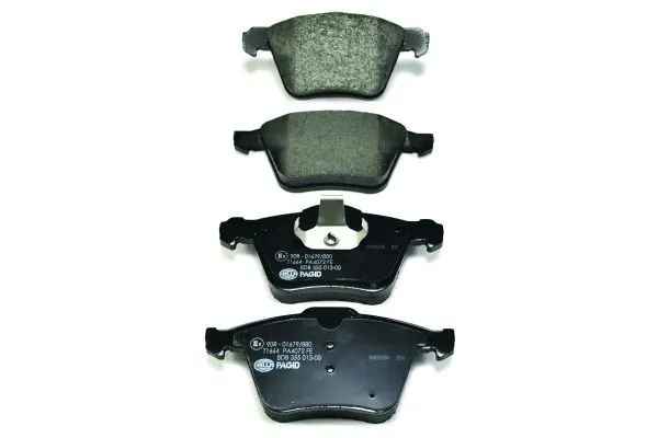 Передні тормозні колодки 8DB355013001 HELLA