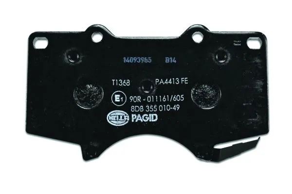 Купити 8DB355010491 HELLA Колодки гальмівні передні, дискові