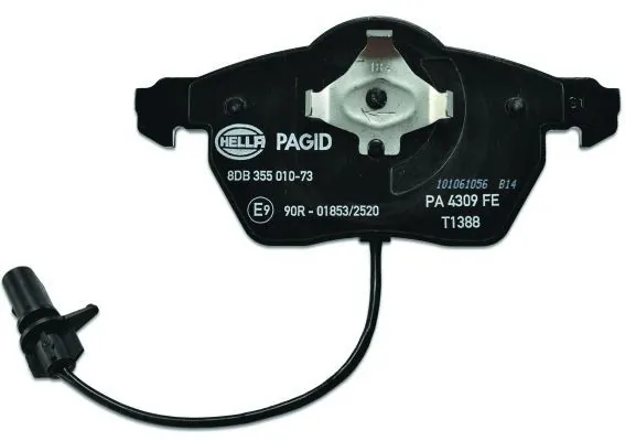 Купити 8DB355010731 HELLA Колодки гальмівні передні, дискові