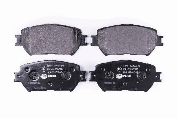 Купити 8DB355010431 HELLA Колодки гальмівні передні, дискові