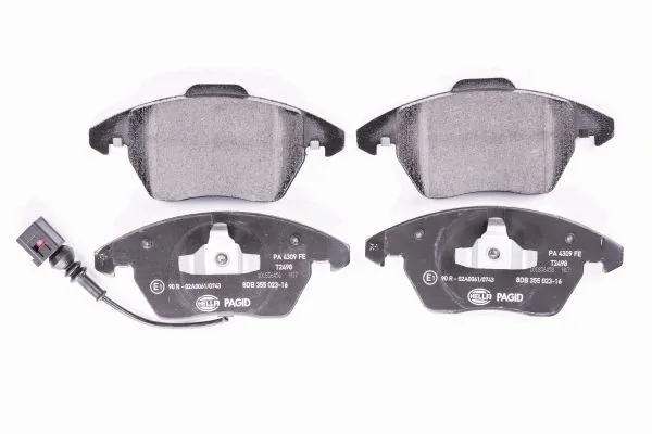 Тормозні колодки HELLA 8DB355023161