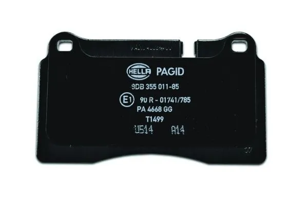 Передні тормозні колодки 8DB355011851 HELLA