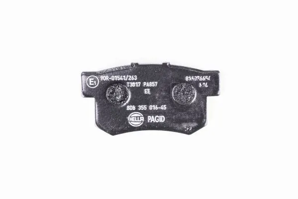 Задні дискові колодки HELLA 8DB355016451