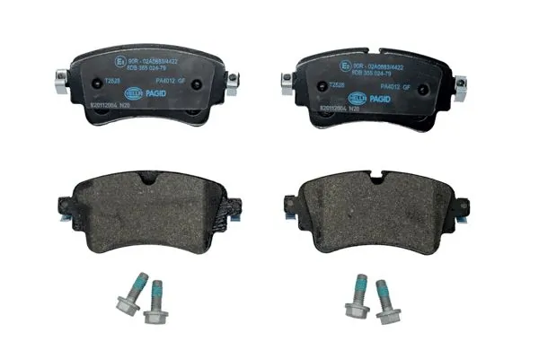 Задні гальмівні колодки 8DB355024791 HELLA
