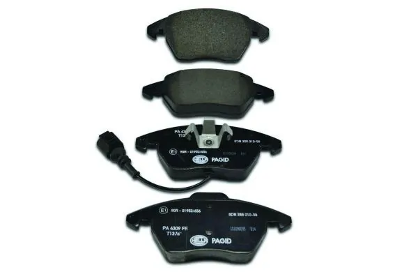 Купити 8DB355010581 HELLA Колодки гальмівні передні, дискові