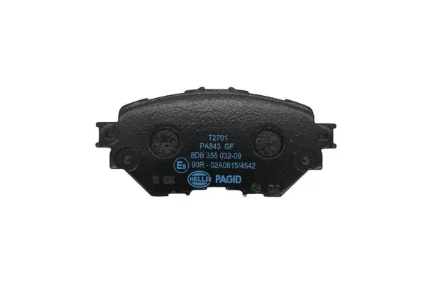 Купити 8DB355032091 HELLA Колодки гальмівні передні, дискові