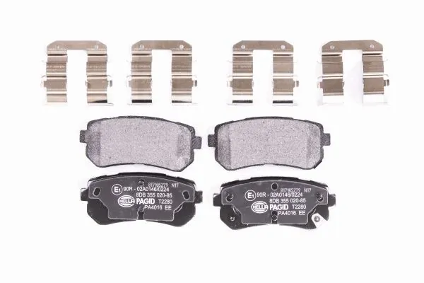 Купити 8DB355020851 HELLA Задні колодки