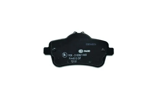 Задні дискові колодки HELLA 8DB355019741