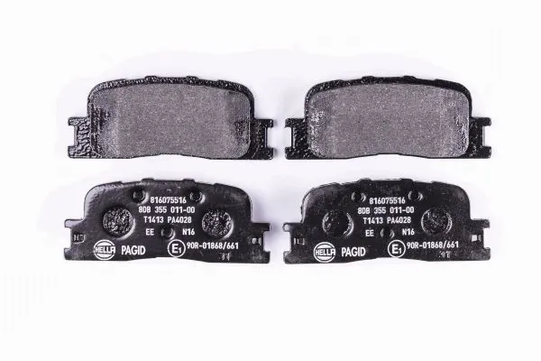Купити 8DB355011001 HELLA Задні колодки