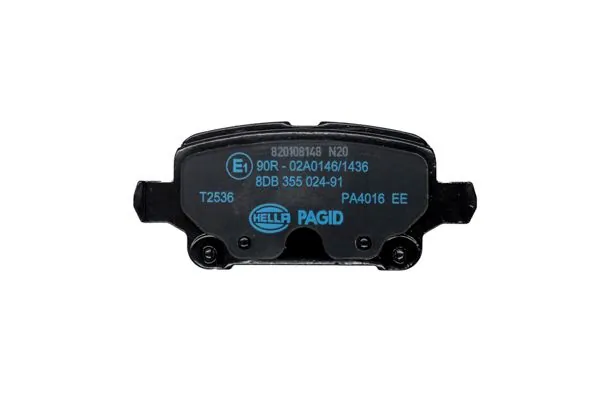 Купити 8DB355024911 HELLA Задні колодки
