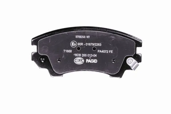 Тормозні колодки HELLA 8DB355013041