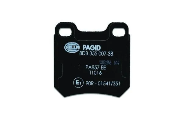 Задні гальмівні колодки 8DB355007381 HELLA