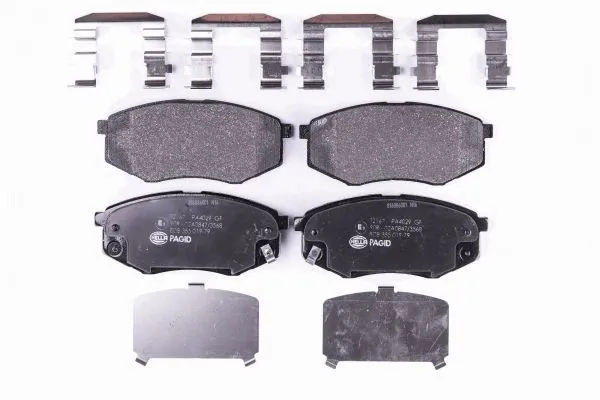 Тормозні колодки HELLA 8DB355019791