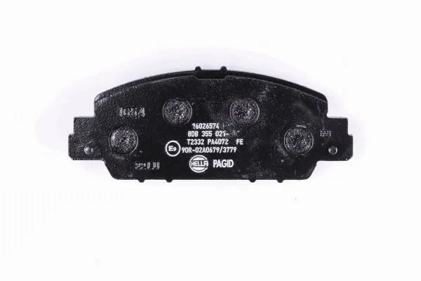 Купити 8DB355021471 HELLA Колодки гальмівні передні, дискові